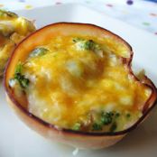 BREAKFAST - Mini Fritatas with Potatoes, Broccoli & Cheese