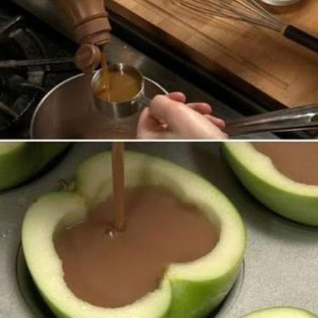 Inside Out Caramel Apples