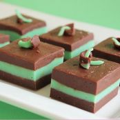 Fudge: Layered Fudge Mints