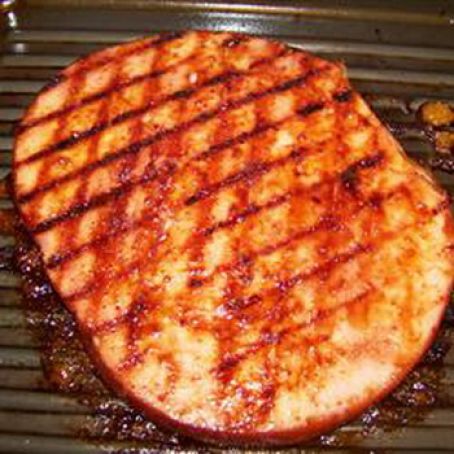 Grilled Ham Steak