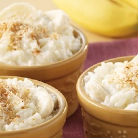 Banana Rice Pudding