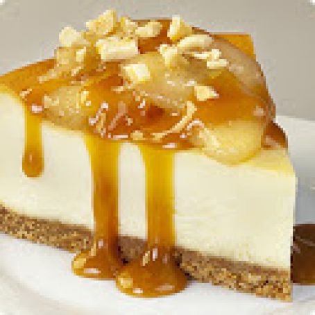 Easy Caramel Apple Cheesecake