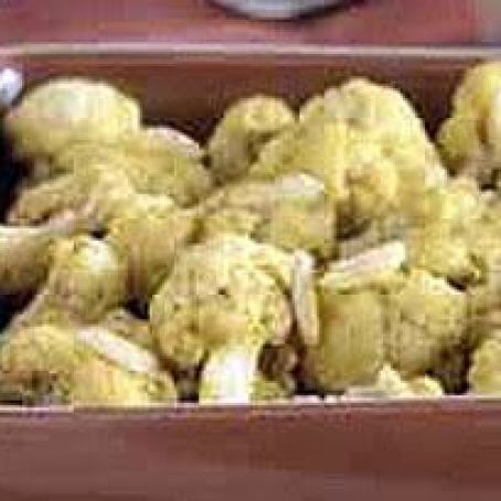 Curry Roasted Cauliflower