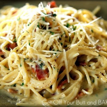 PASTA - Creamy Bacon Carbonara
