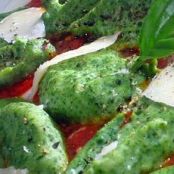 Spinach Polpetti with Tomato Sauce