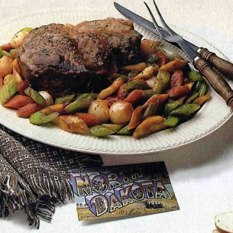 NORTH DAKOTA-POT ROAST WITH VEGETABLES
