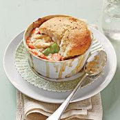 Easy Biscuit-Topped Chicken Pot Pie