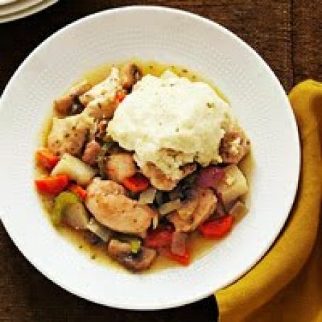 Slow Cooker Chicken Pot Pie