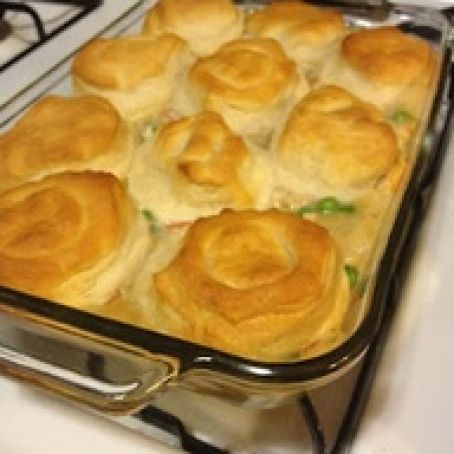 Biscuit Topped Chicken Pot Pie