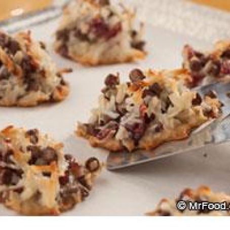 Cranberry Chocolate Chip Macaroons