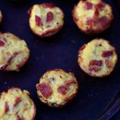 cauliflower - cheesy bacon cauliflower bites