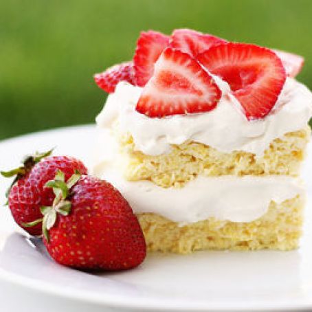 Low-Carb Strawberry Shortcake