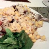 Corn Mushroom Risotto