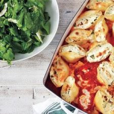 Stuffed Shells (Spinach & Ricotta Cheese)