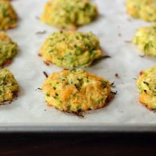 Baked Cheesy Zucchini Bites