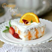 Orange Angel Cake