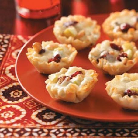 Gorgonzola Phyllo Cups Recipe