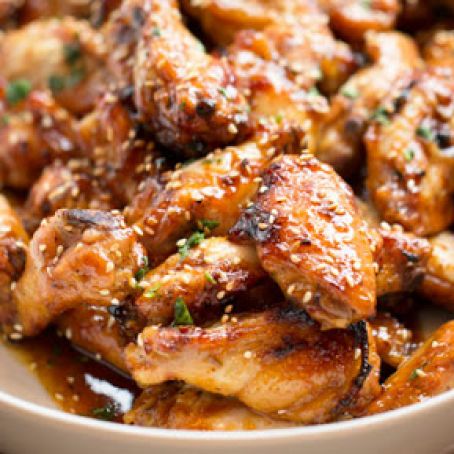 Roasted Asian Chicken Wings