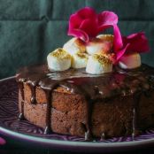 Mocha Mud cake with Toasted Marshmallow Frosting