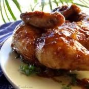 Sweet Glazed Butterflied Chicken