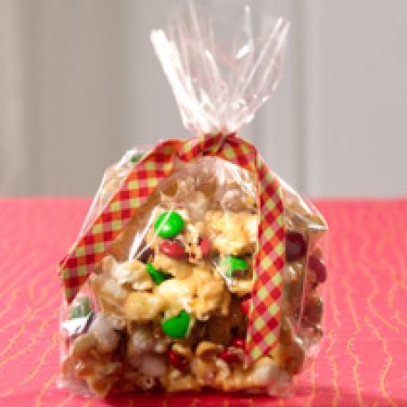 Peanut Butter-White Chocolate Popcorn