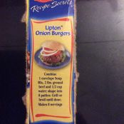 Lipton Onion Burgers