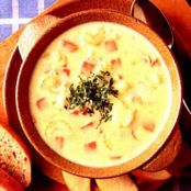 Cauliflower and Ham Chowder