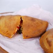 Michael Symon's Sausage, Pepper and Onion Pizza Pie