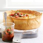 Chipotle Chicken Quiche