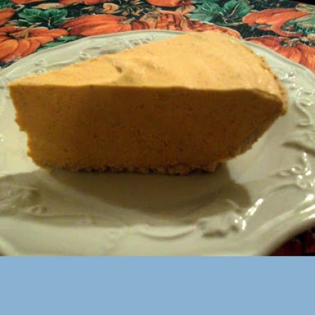 Pumpkin Ice Cream Pie