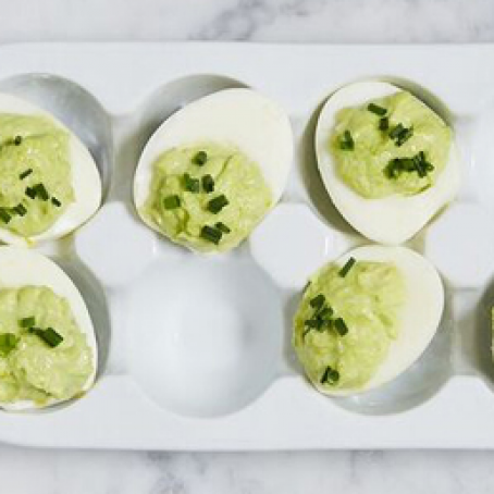 Avocado Deviled Eggs