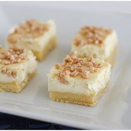 Creme Brulee Cheesecake Bars