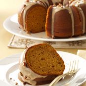 Pumpkin Spice Cake with Maple Glaze Recipe