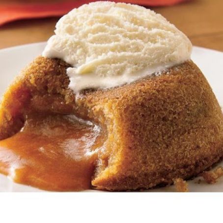 Molten Butterscotch Cakes