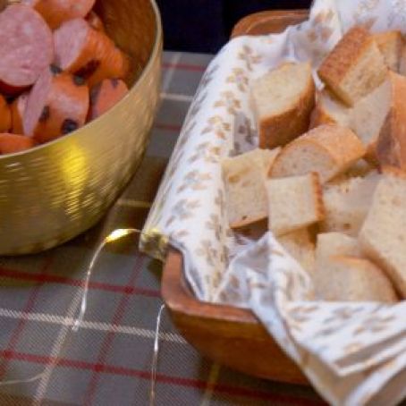 The Ultimate Cheese Fondue Dip Station