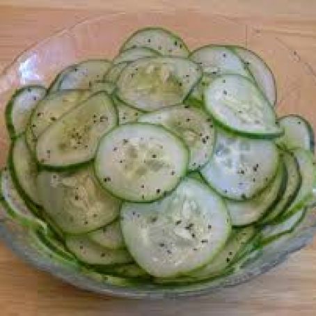 Marinated Cucumber Salad