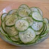 Marinated Cucumber Salad