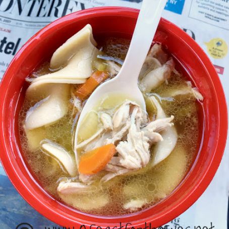 Pressure Cooker Farmhouse Chicken Noodle Soup