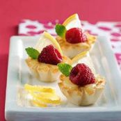 Lemon Curd Tartlets