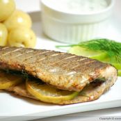 Fried Trout with Dill and Lemon
