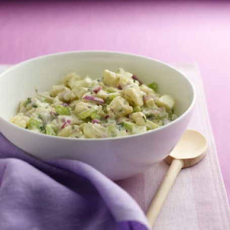 Red Potato-Cauliflower Salad (Weight Watchers 1 point)