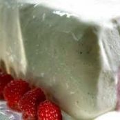 Vanilla and Raspberry Bombe