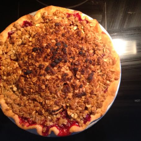 Apple-Cranberry Crisp Pie