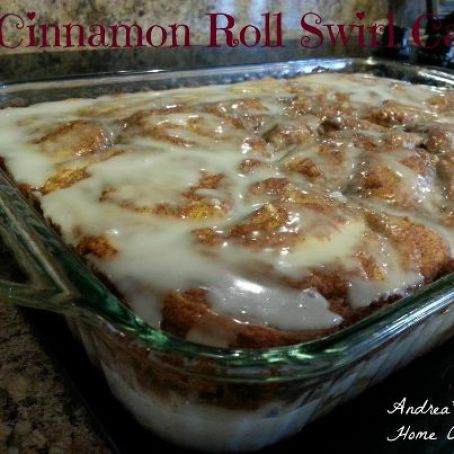 Cinnamon Roll Swirl Cake