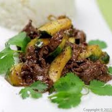 Beef with Zucchini