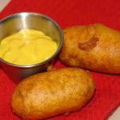 Homemade Mini Corn Dogs