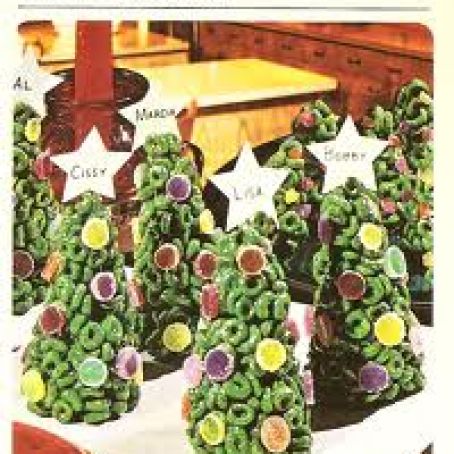 CEREAL CHRISTMAS TREE OR WREATH OR Holly