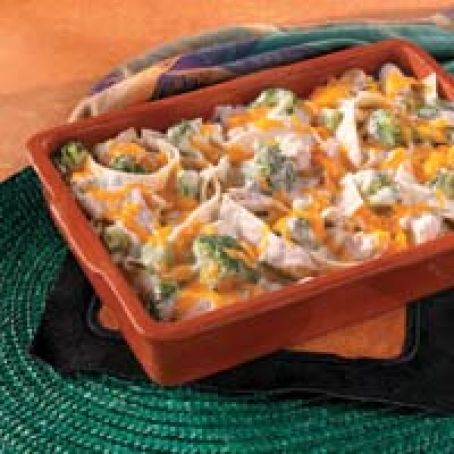 Chilaquiles Verde Mexican Casserole