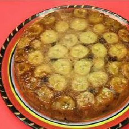 Banana Up Side Down Cake