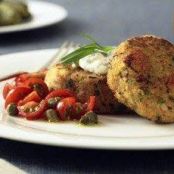 Crab Cakes with Caper Aioli